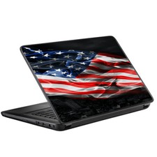 Skin Decal for HP 2000 Laptop 2013-14 15.6" 15" / American Flag waving