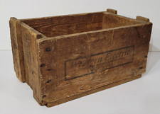 Western Electric Wooden Crate VTG 13 1/4"L x 8"W x 6 1/2"H Telephone Advertising