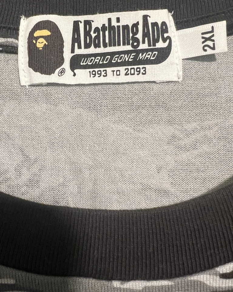 Authentic A Bathing Ape Bape Tiger Camo Tiger tee 2XL Dey-Ops Proper Uniform - Image 3 of 4