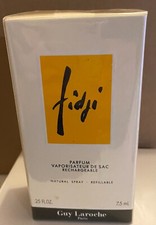 GUY LAROCHE FIDJI  PARFUM 7.5 ML VAPO DE SAC RECHARGEABLE   NEUF SOUS BLISTER