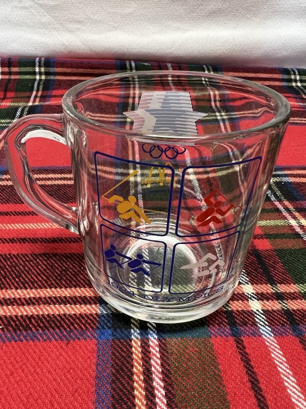 Vintage (Set Of 12) 1984 McDonald’s Promotional  LOS ANGELES Olympics Coffee Cup
