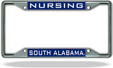 University of South Alabama NURSING License Plate Frame