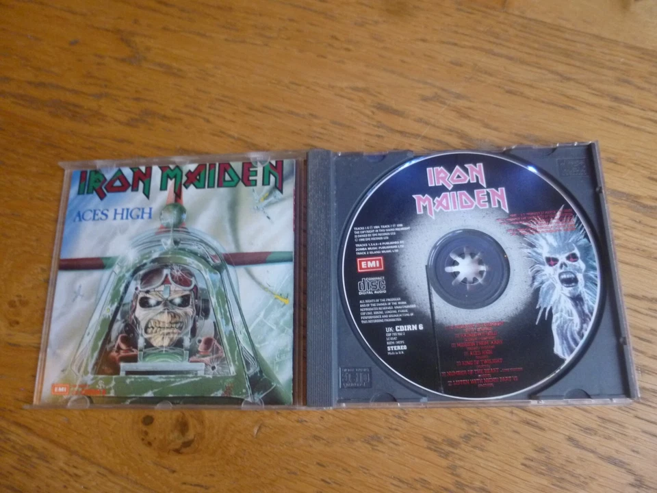 Iron Maiden - 2 Minutes To Midnight CD 1ST PRESS UK 1990 EMI CDIRN6 - Image 4 of 4