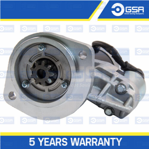 STARTER MOTOR FIT NISSAN NAVARA D21 D22 DIESEL TD25 2.5L TD27 2.7L 3.0L ZD30DDT - Picture 2 of 5