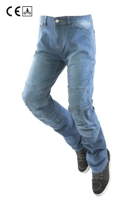 Pantalon Jeans Techniciens Moto OJ Experience Man Taille 52 Protections E - Photo 1/4