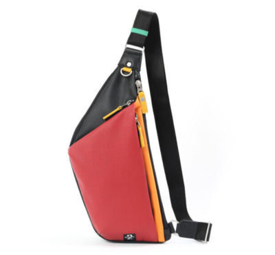 EVANGELION x MOUSTACHE Body Bag Crossbody Red EVA-02 Japan Limited
