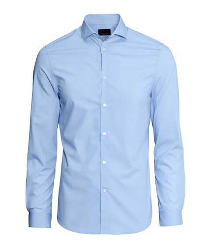 h&m blue dress shirt Medium What to Wear with 902187201 Dropped shoulders and long Color:Nude Pink