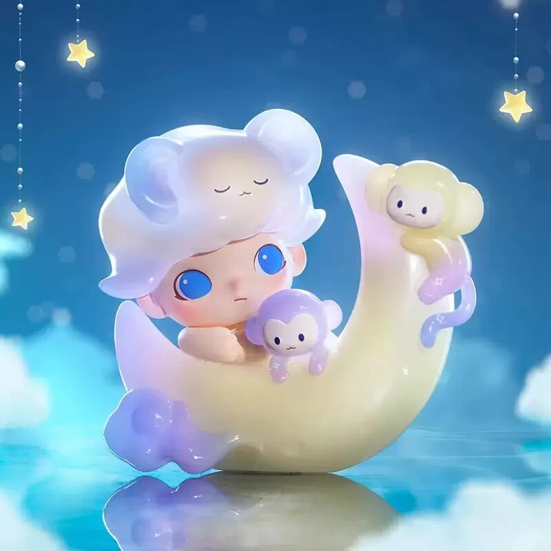 POPMART DIMOO The Moon フィギュア POP MART Dimoo Moon Palace Series Mid-Autumn Edition Model
