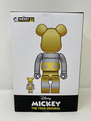 その他 MEDICOM TOY - BE@RBRICK FUTURE MICKEY 2nd 100% &amp; 400% HAJIME SORAYAMA FUTURE MICKEY 100% 400% Bearbrick Be@rbrick