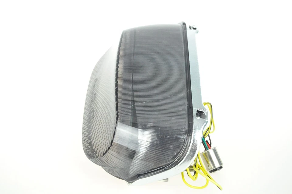 Luz trasera LED + LED delantera + lente señal de giro trasera apta para Ninja 93-05 ZX-6 ZZR600 ahumado Foto 3 de 4