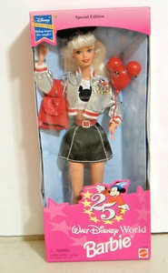 25 walt disney world barbie value
