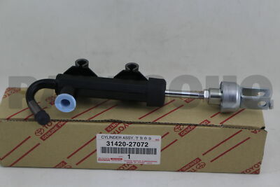 3142027072 Genuine Toyota CYLINDER ASSY, CLUTCH MASTER 31420