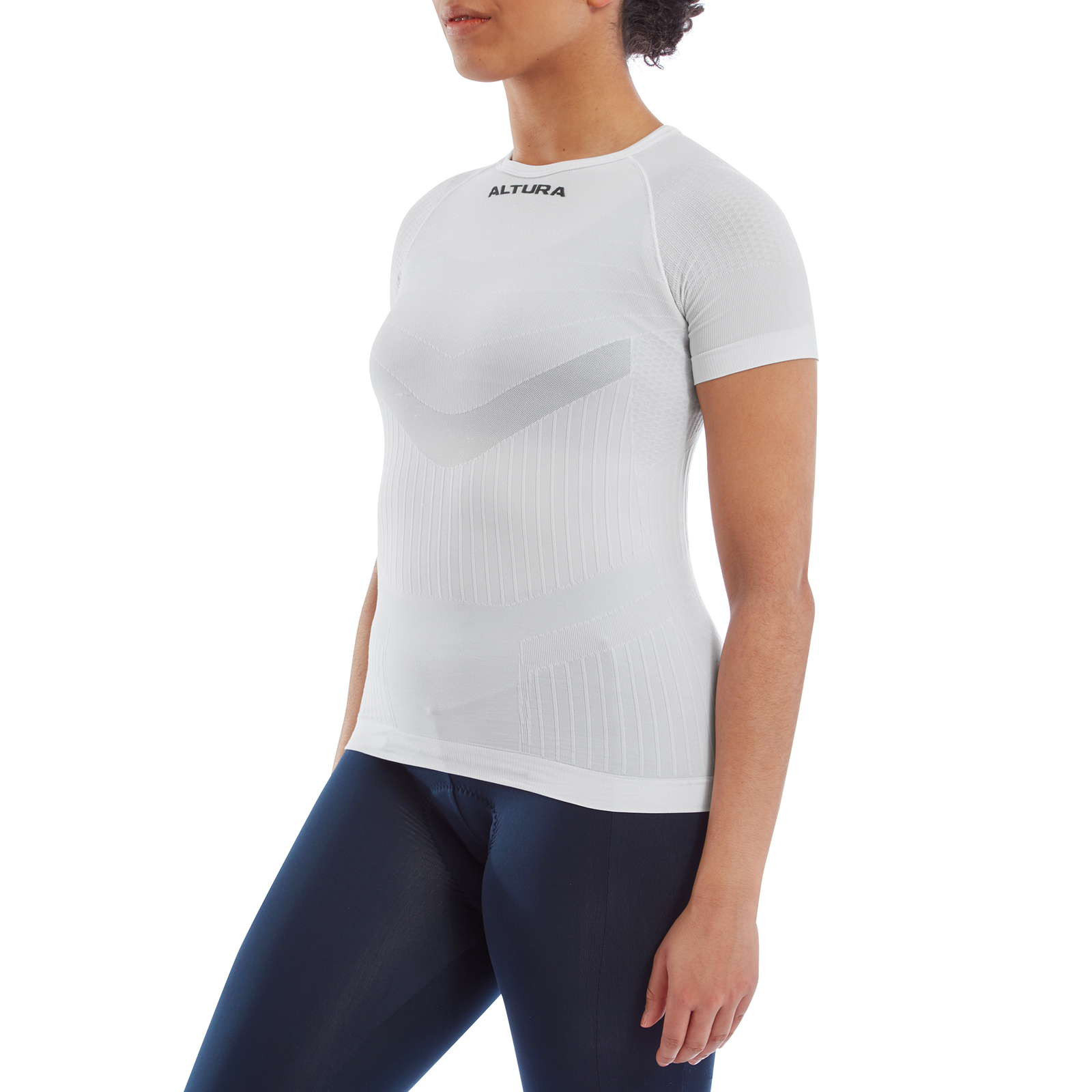 Altura Tempo Seamless SS Baselayer Unisex Bianco M