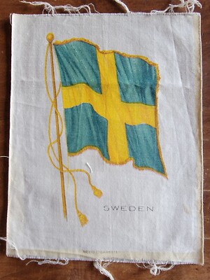 tobacco felt flags LOT OF 6 FLANNEL Please note You learn something everyday: Tobacco