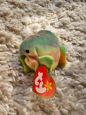 Ty Beanie Babies Teenie Beanies Coral the Fish Plush. Tag Attached.