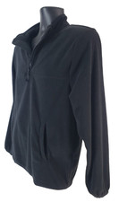 WONDER NATION Kids Fleece Pullover SIZE XL 14-16 HUSKY Black Long Sleeve