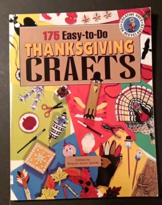 #ad #ad 175 Easy to Do Thanksgiving Crafts Creative Uses Recyclables $8.95