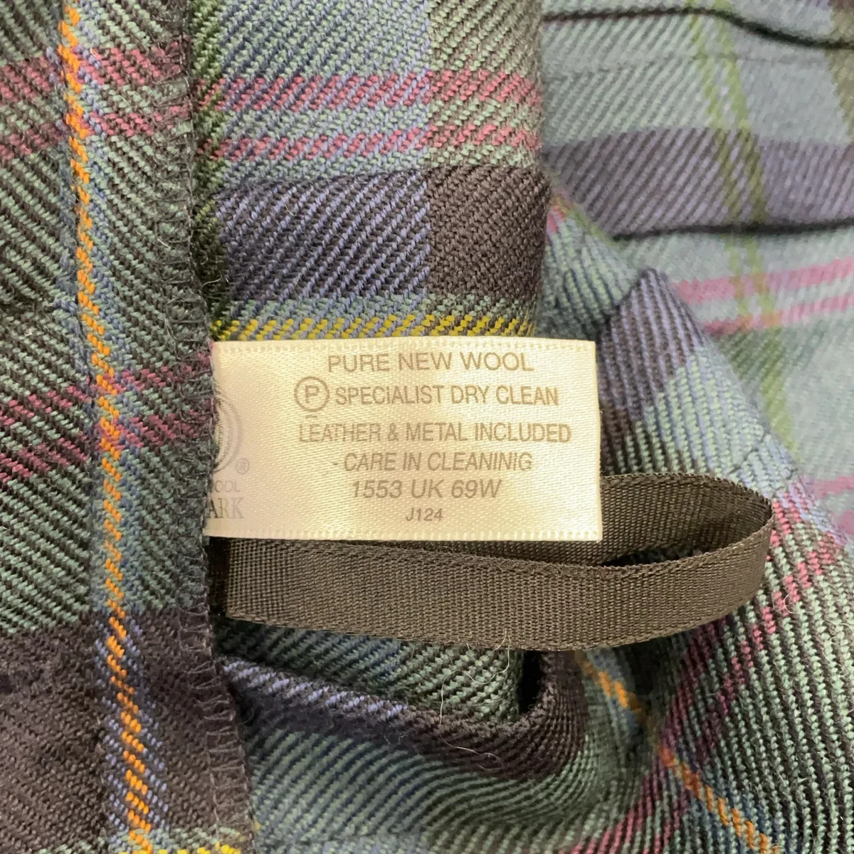 James Pringle Weavers, Wickelrock, Größe: 38, Blau/Grün #l1t