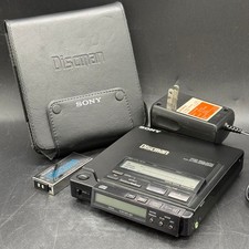 Sony D-Z555 Discman Portable CD Player Power On Case Adapter For Repair Japan