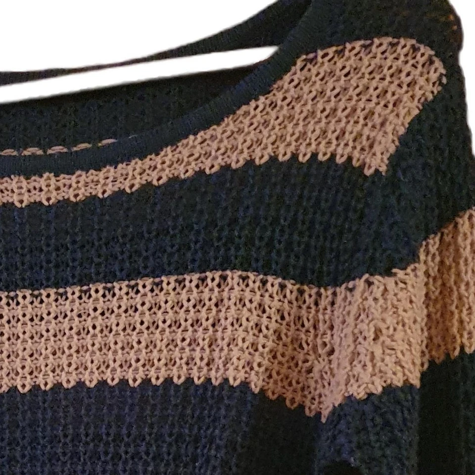 Tara Pull Femme Multicolore Rayé Casual (EU 40, INT L) - Photo 4/4