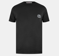 Men's Valentino Embroidered Logo T-shirt Black