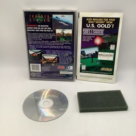Thunderstrike II Sega Saturn 1996 Complete Disc & Case