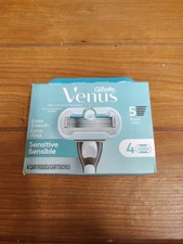 Gillette Venus Sensitive Sensible 4 Cartridges with 5 Blades