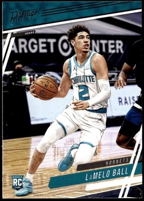 2020-21 Panini Chronicles #72 LaMelo Ball Prestige Rookie E1