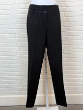Nine West Stretch Dress Pants Black Straight Leg Size 6
