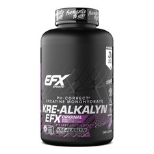 Kre Alkalyn EFX pH Correct Creatine Monohydrate Pill Supplement 240 Capsules