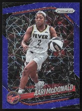 2025 Panini Prizm WNBA #10 Aari McDonald Blue Velocity Prizms