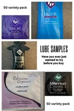 Lube Sample Variety Pack 50 Pack