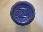 Vintage Noxzema Jars Lot of 3 - Cobalt Blue Glass & White Milk Glass Cosmetic... — photo 2