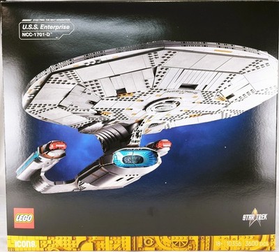 LEGO  Icons 10356 - Star Trek: U.S.S. Enterprise NCC-1701-D  - Vollständig - Top