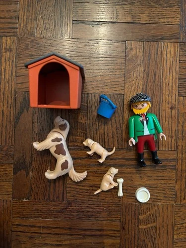 Playmobil Doghouse #3005 Complete No Box Vintage