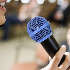 4 Pcs Metal Microphone Grill Cover Replacement Mesh Replacements Ball Head