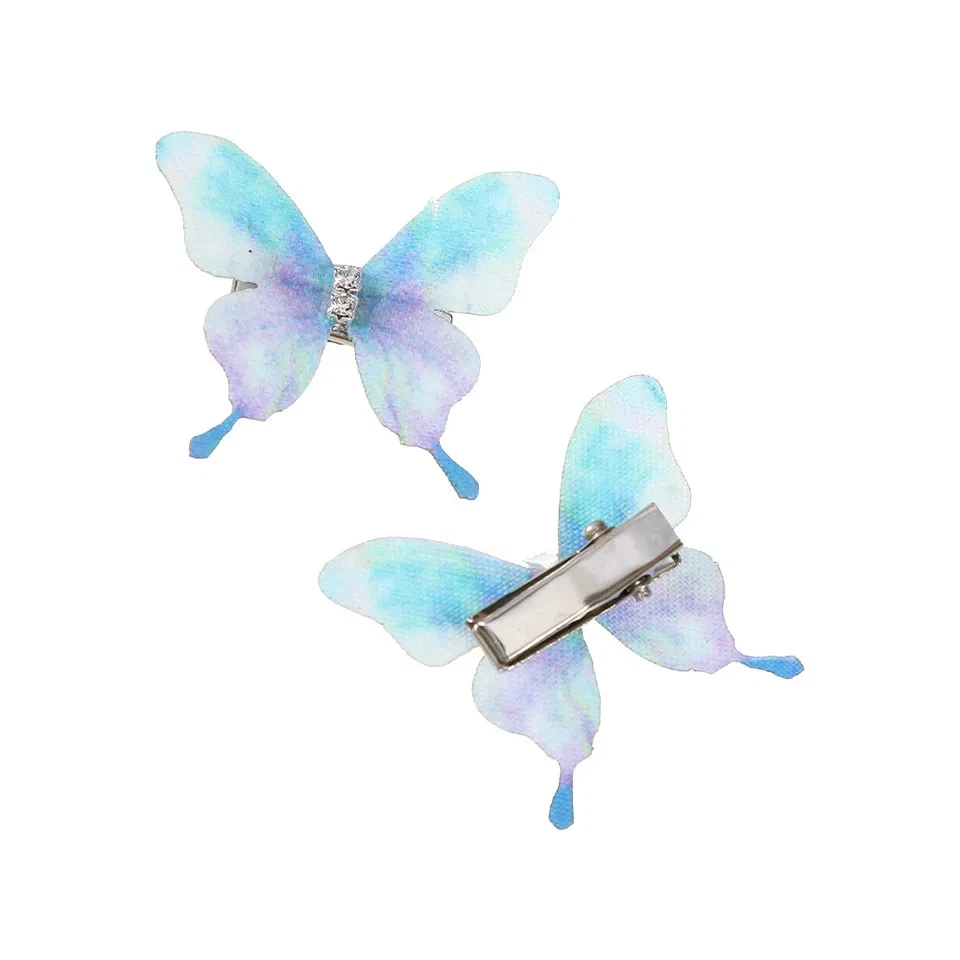 Pinzas para el cabello laterales 5/6 piezas girasol margarita mariposa pico de pato horquillas para el cabello Foto 4 de 4