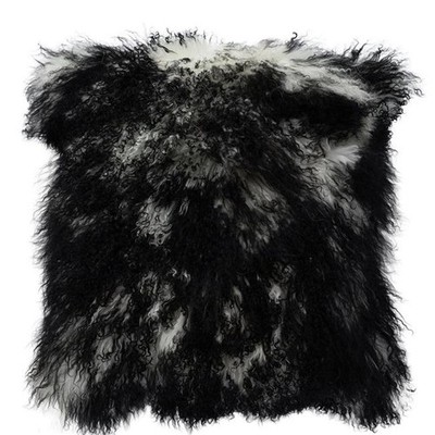 BS Trading H-TIB-36-P26 26 x 26 in. No.36 Tibetan Square Pillow Monochrome - ...
