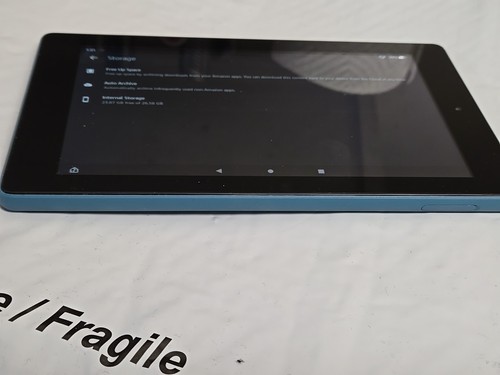 Amazon Fire 7 (9th Gen) M8S26G 32 GB Fire OS 7 Blue WiFi Only Tablet - Afbeelding 8 van 8