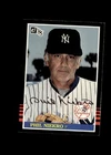 Phil Niekro 1985 Donruss Yankees authentic autographed card