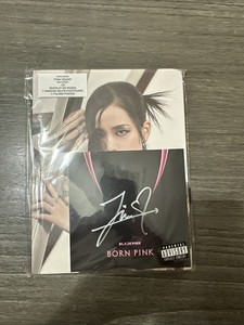 BLACKPINK BORN PINK Jisooジス 直筆サイン入りCD BLACKPINK [BORN