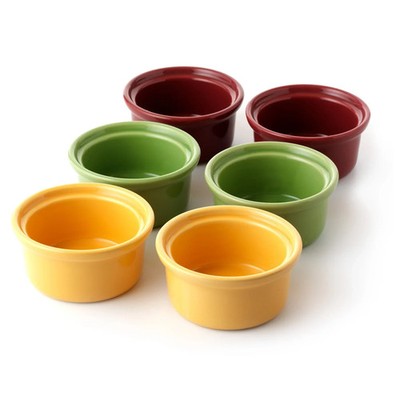 Mini Keramik Auflaufförmchen 6er Set Ofenfest Dessertschalen Backformen Küche Set