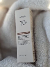 ANUA Rice 70 Glow Milky Toner, for Glass Skin, Rice Water, Niacinamide, Ceramide