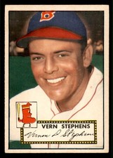 1952 TOPPS # 84 VERN STEPHENS RED SOX EX-MT SET BREAK 544160 (KYCARDS)