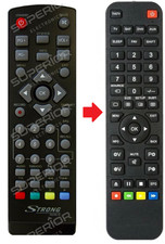 Ersatz Fernbedienung passend für Strong SRT-3001 - SRT3001C Receiver