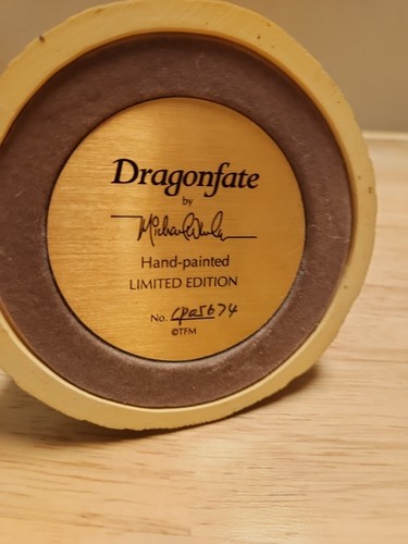 Dragonfate by Michael Whelan Dragon Figure Hand Painted Limited Edition - Picture 8 of 8