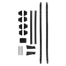 Aluminum Roof Rack Side Rails Crossbars For Honda Pilot 16-22 Cross Bars Black Aluminum Roof Rack Side Rails Crossbars For Honda Pilot 16-22 Cross Bars Black