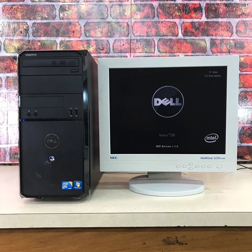 PC Dell Vostro para juegos retro Core 2 2,93 GHz 2 GB RAM (Windows 7 64 bits) Foto 2 de 4