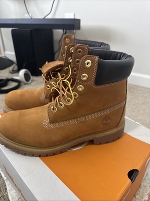 Timberland Premium 6in Lace-Up Boot Waterproof, Wheat. | eBay