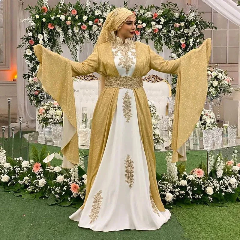 chinese dress ladies Long Sleeve A-Line Wedding Dress  HAREM's Brides